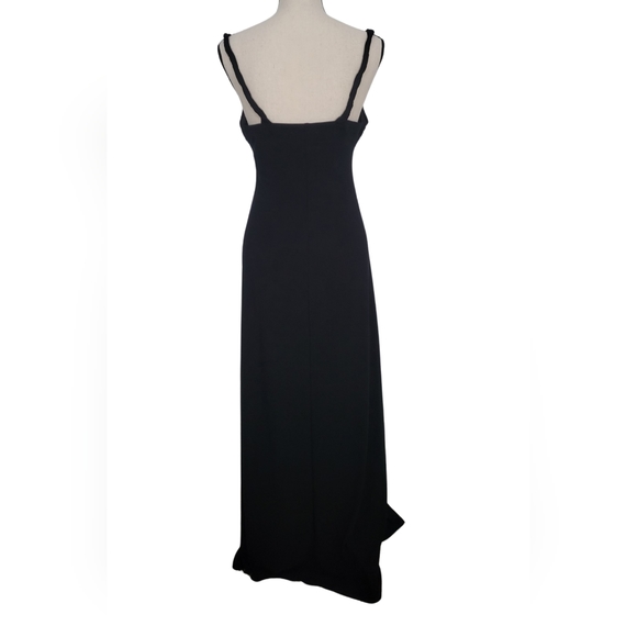 Long Black Evening Dress - XL By Wishes, Wishes Wishes  - XL - Picture 3 of 6